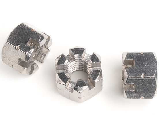 M16 HEXAGON CASTLE NUT DIN 935 A2 ST/ST