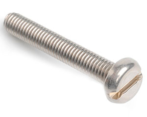 4-40 X 3/16 SLOT PAN HEAD SCREW ANSI B18.6.3 A2 ST/ST