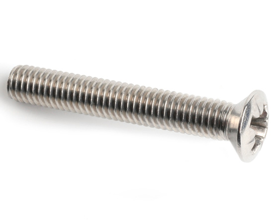 M2 X 6 POZI RAISED CSK MACHINE SCREW DIN 966 A4 ST/ST