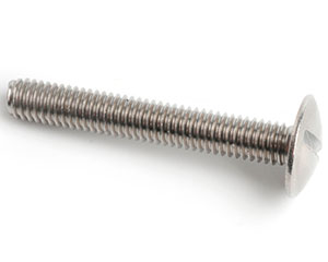 M5 X 35 SLOT MUSHROOM MACHINE SCREW (NF E 27-128) A2 ST/ST