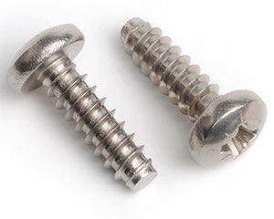 5.5 X 25 POZI PAN TAPPING SCREW DIN 7981F Z A2 ST/ST