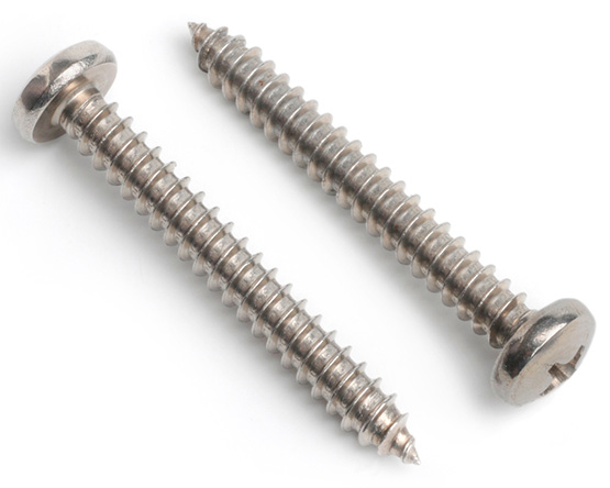 4.8 X 90 PHIL PAN TAPPING SCREW DIN 7981C H A2 ST/ST