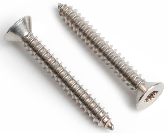 2.2 X 6.5 TX6 CSK TAPPING SCREW ISO 14586 A4 ST/ST