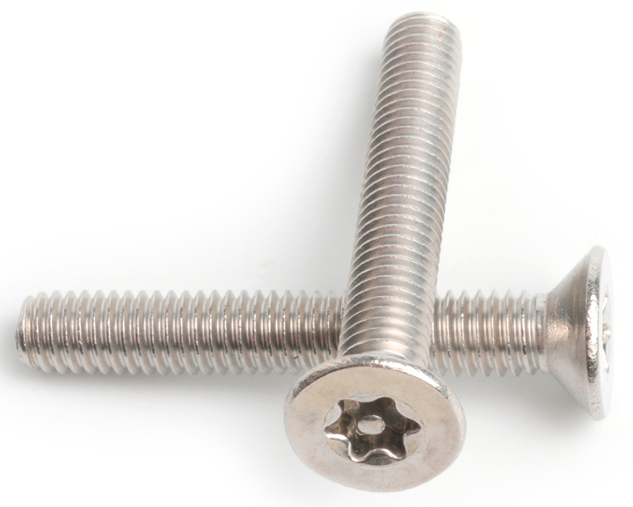 Hexalobular + Pin Countersunk Security Screws