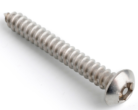 6.3 X 13 PIN HEX BUTTON TAPPING SCREW A2 ST/ST