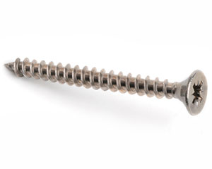 6.0 X 60/60 POZI CSK CHIPBOARD SCREW A2 ST/ST