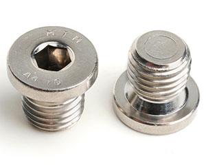 M18 X 1.5 SOCKET PIPE PLUG WITH COLLAR DIN 908 A2 ST/ST